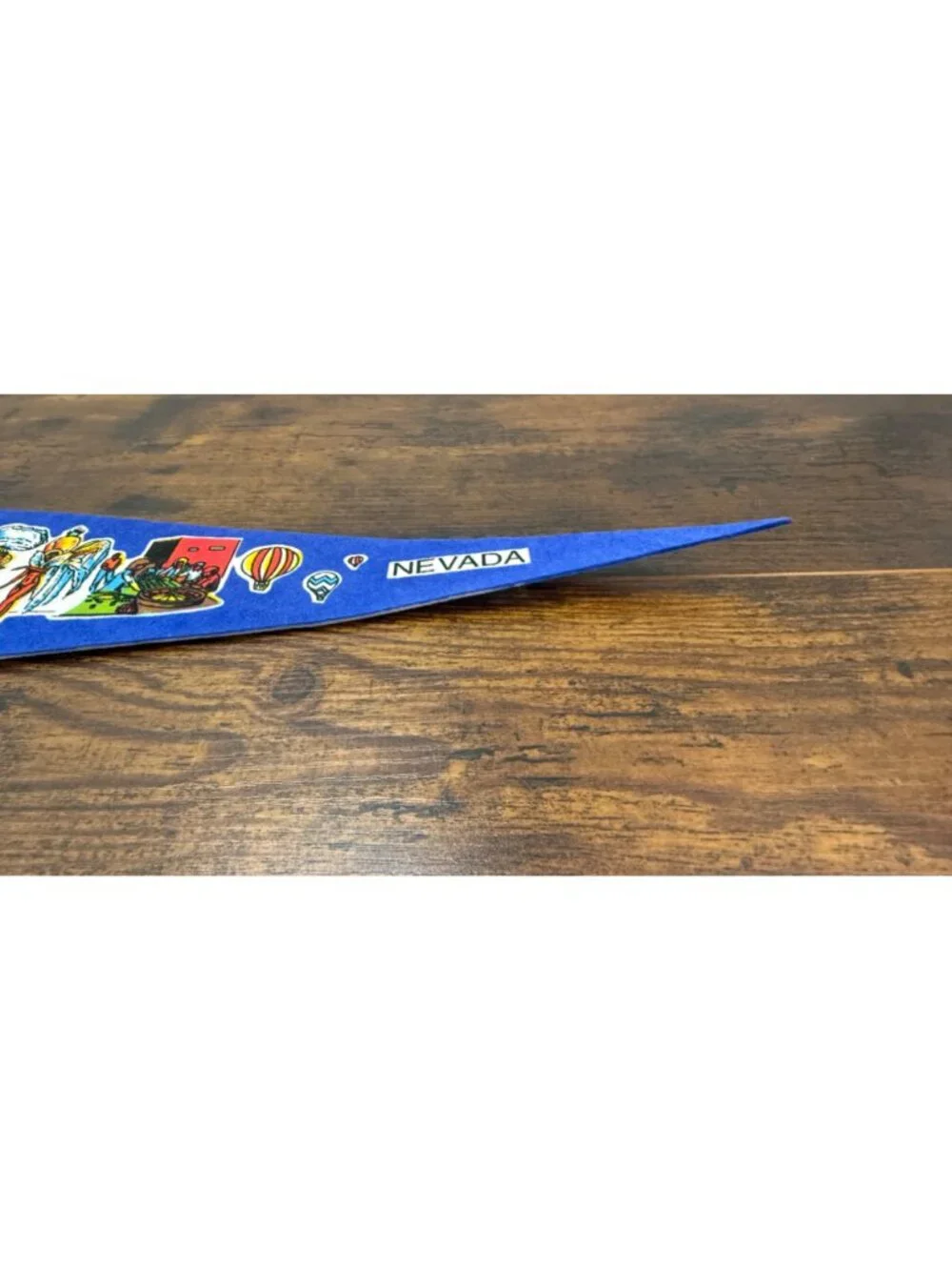 Vintage Reno Nevada Souvenir Felt Pennant 27 inches